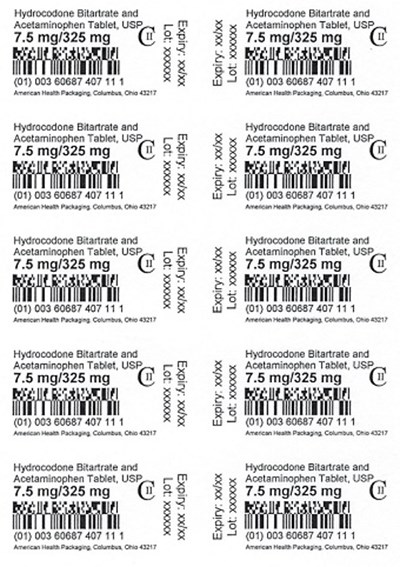 7.5 325 mg Blister